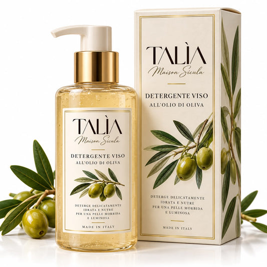 DETERGENTE VISO ALL'OLIO DI OLIVA