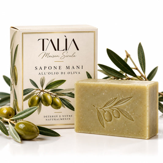 SAPONETTA ALL'OLIO DI OLIVA 100% NATURALE